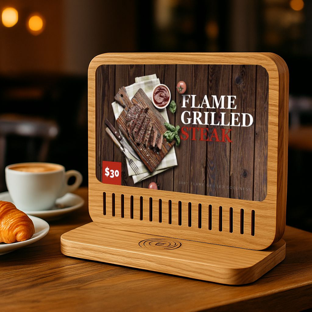 Smart Display Yodeck for for restaurant, cafe and bar