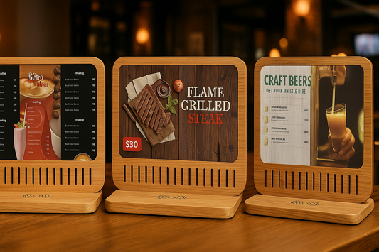 Why Smart Displays Are Now Essential for Restaurants, Cafés & Bars