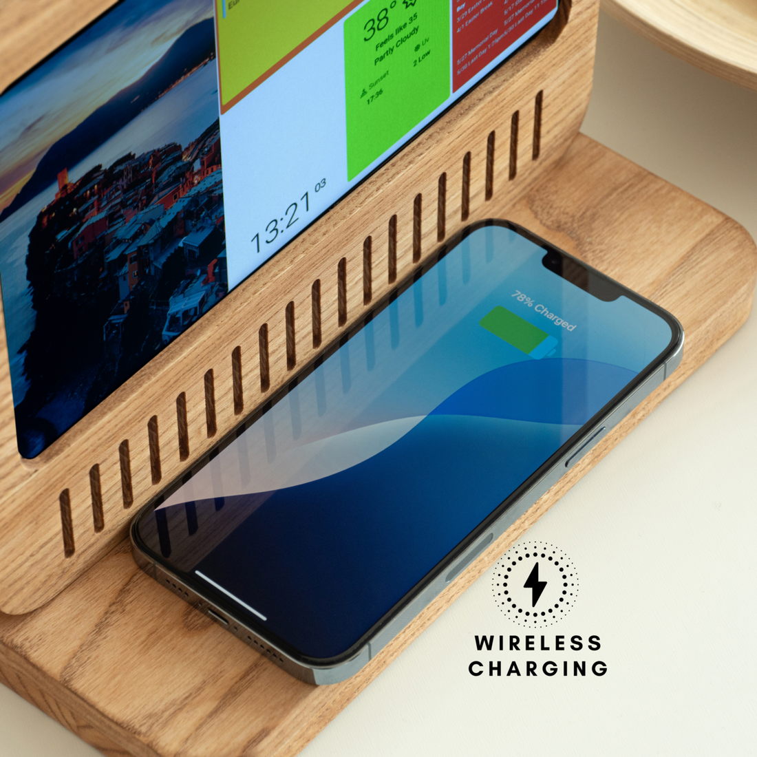 Smart Charging Station and Display in One